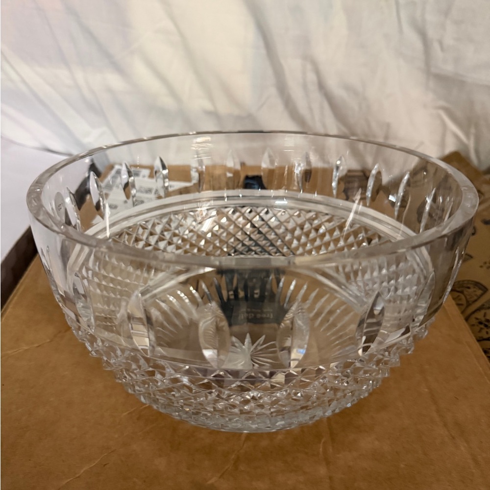Waterford Crystal 10" Irish lace bowl
